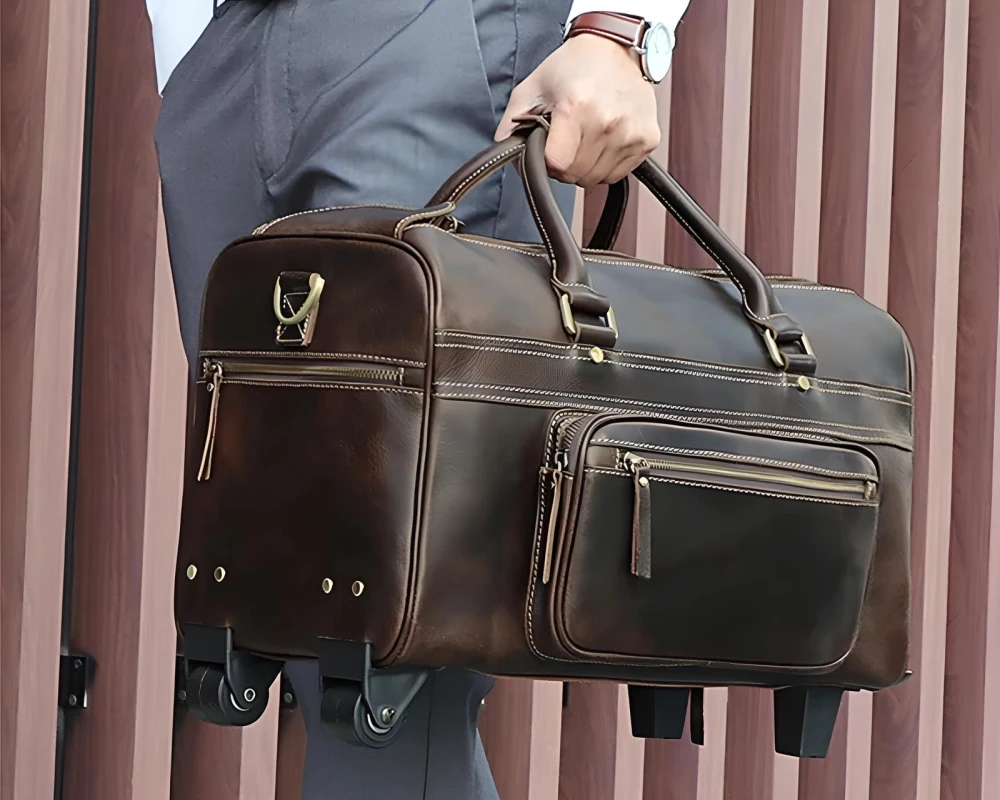 2 wheel luggage